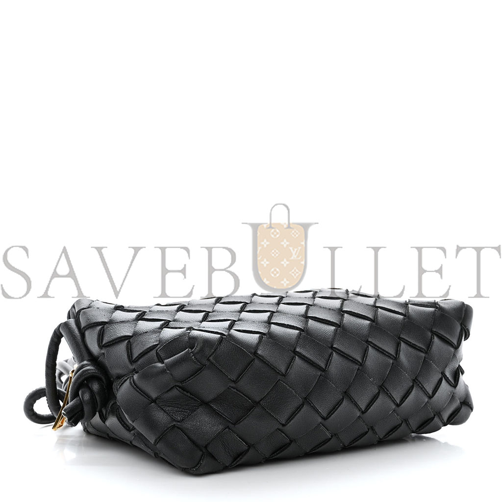 BOTTEGA VENETA NAPPA INTRECCIATO MINI LOOP CAMERA BAG SPACE (17*13*7cm)