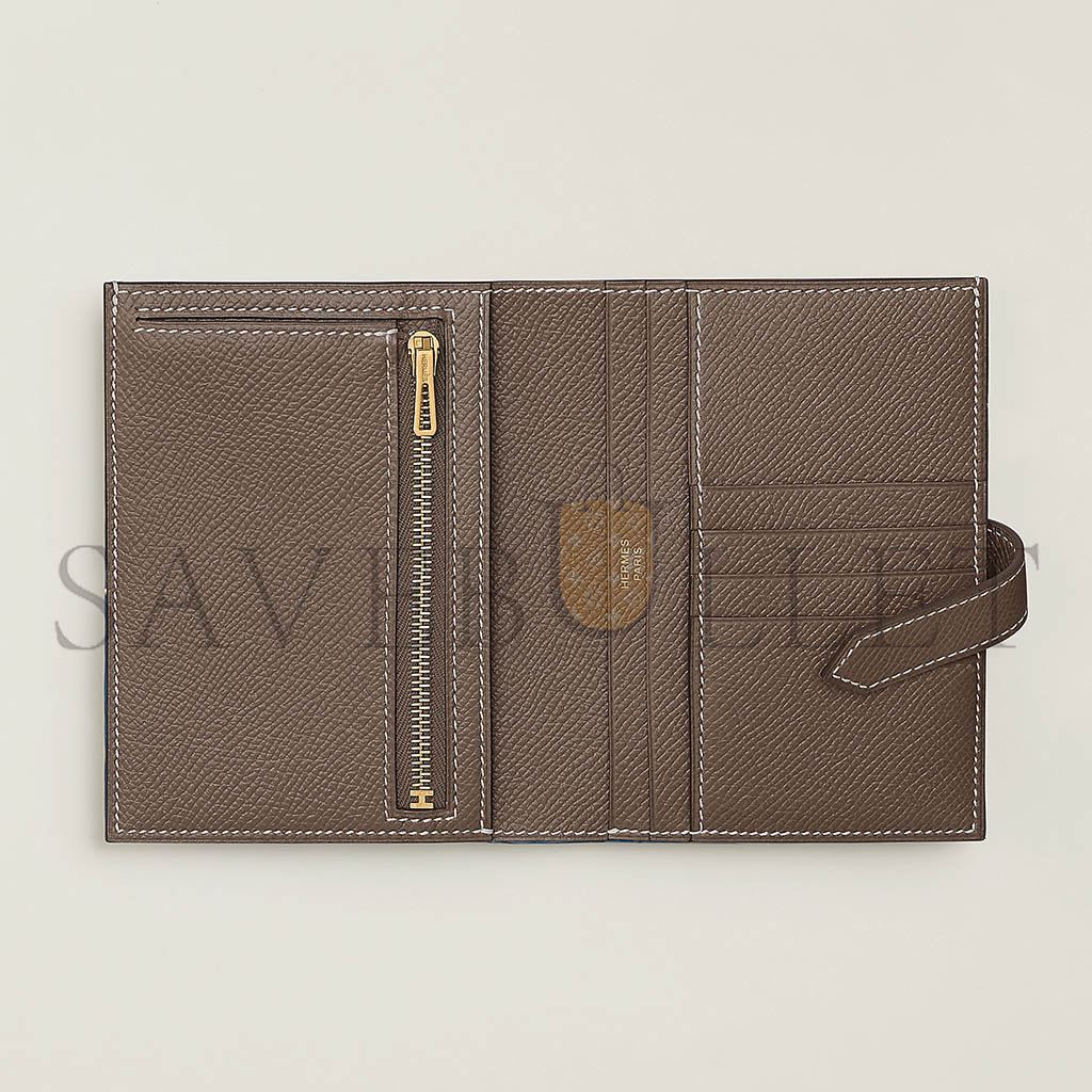 HERMES BEARN COMPACT WALLET H039790CC18 (12*9.5*0.4cm)