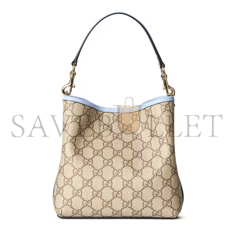 GUCCI GG EMBLEM SMALL BUCKET BAG 815118FAD6L9862 (19*18*11cm)