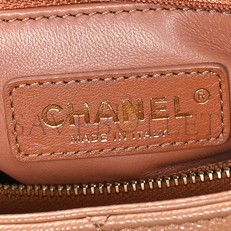 CHANEL CAVIAR SMALL QUILTED COCO HANDLE FLAP A92991 B05068 NB356 (29*18*12cm)