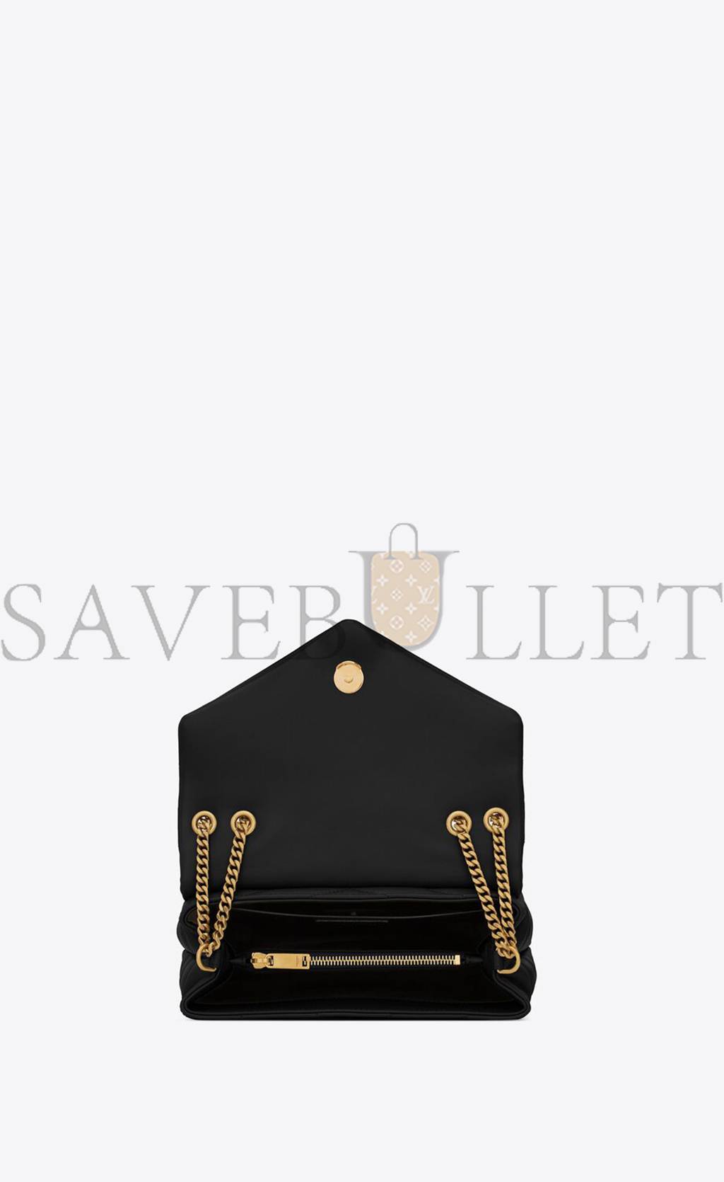 YSL LOULOU SMALL CHAIN BAG IN QUILTED LEATHER 494699DV7271000 (23*17*9cm)